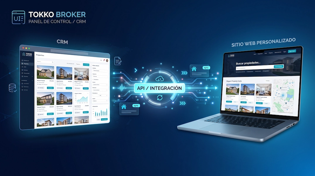 Integración Tokko Broker + Sitio Web Personalizado